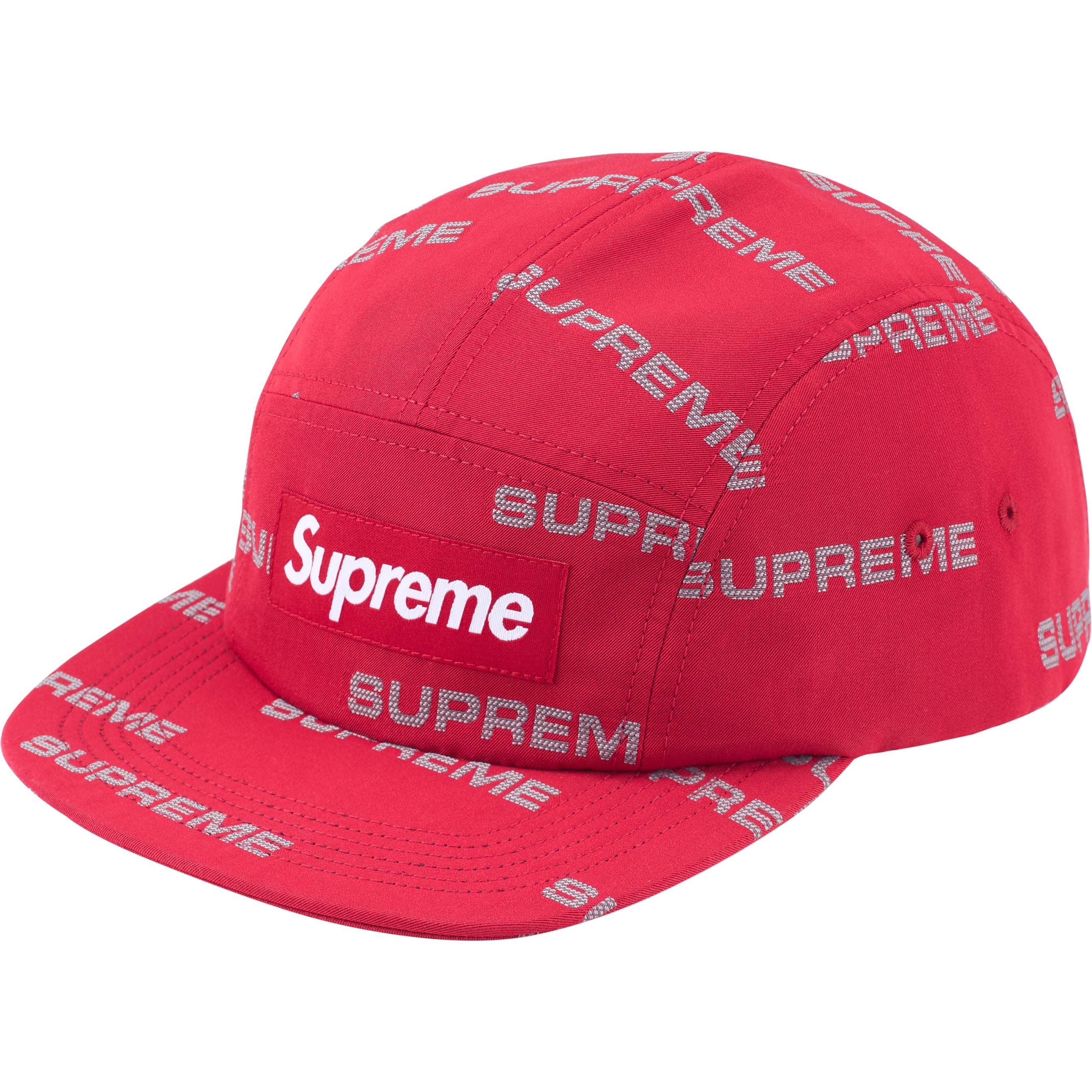 Reflective Jacquard Camp Cap view 2
